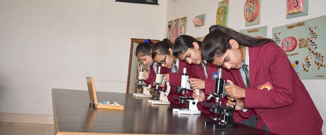 BK Sr. Sec. School Buildings | Biology | Best School In Bawani Khera