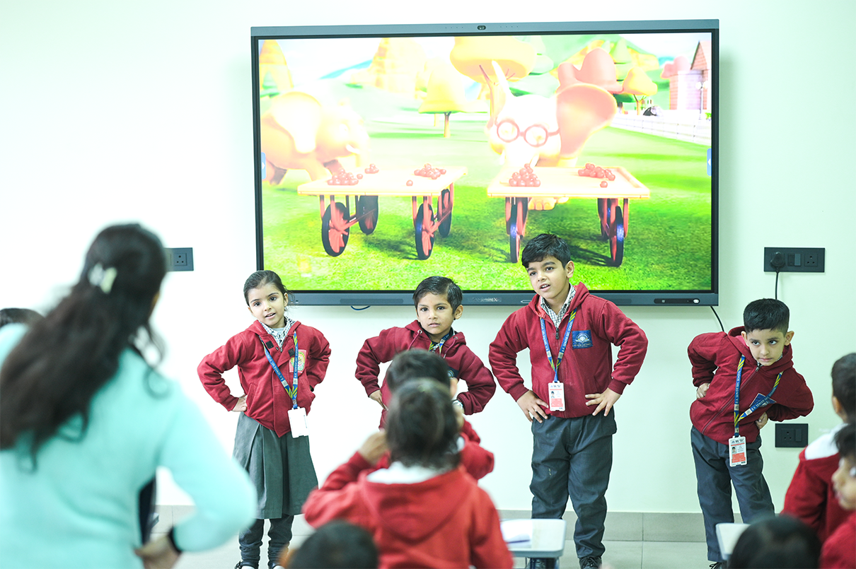 BK Sr. Sec. School Buildings | Classrooms | Best School In Bawani Khera