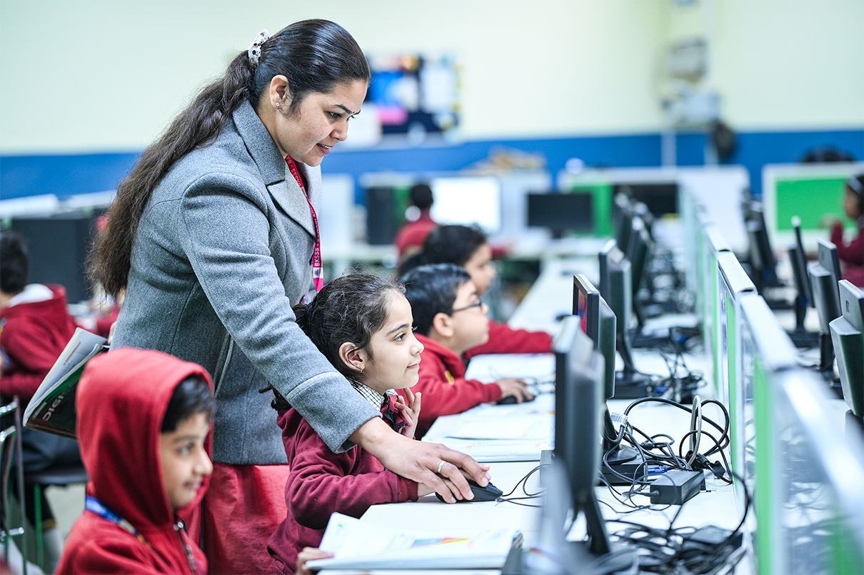 BK Sr. Sec. School Buildings | Library | Best School In Bawani Khera